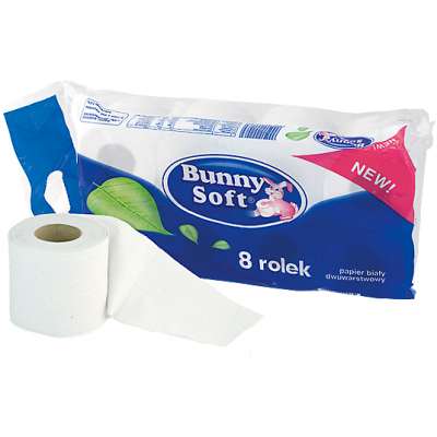 Papier toaletowy Bunny Soft biały